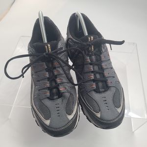 Skechers Mens After Burn Memory Fit 50125 Gray Casual Shoes Sneakers‎ US Size 11